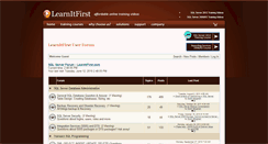 Desktop Screenshot of forums.learnsqlserver.com